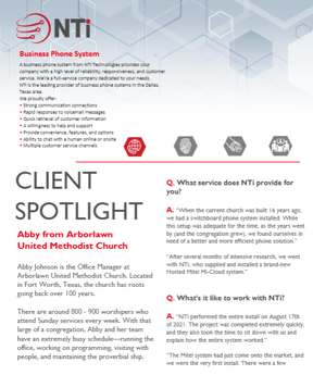 Arbor Lawn | NTi Case Study - Phone System